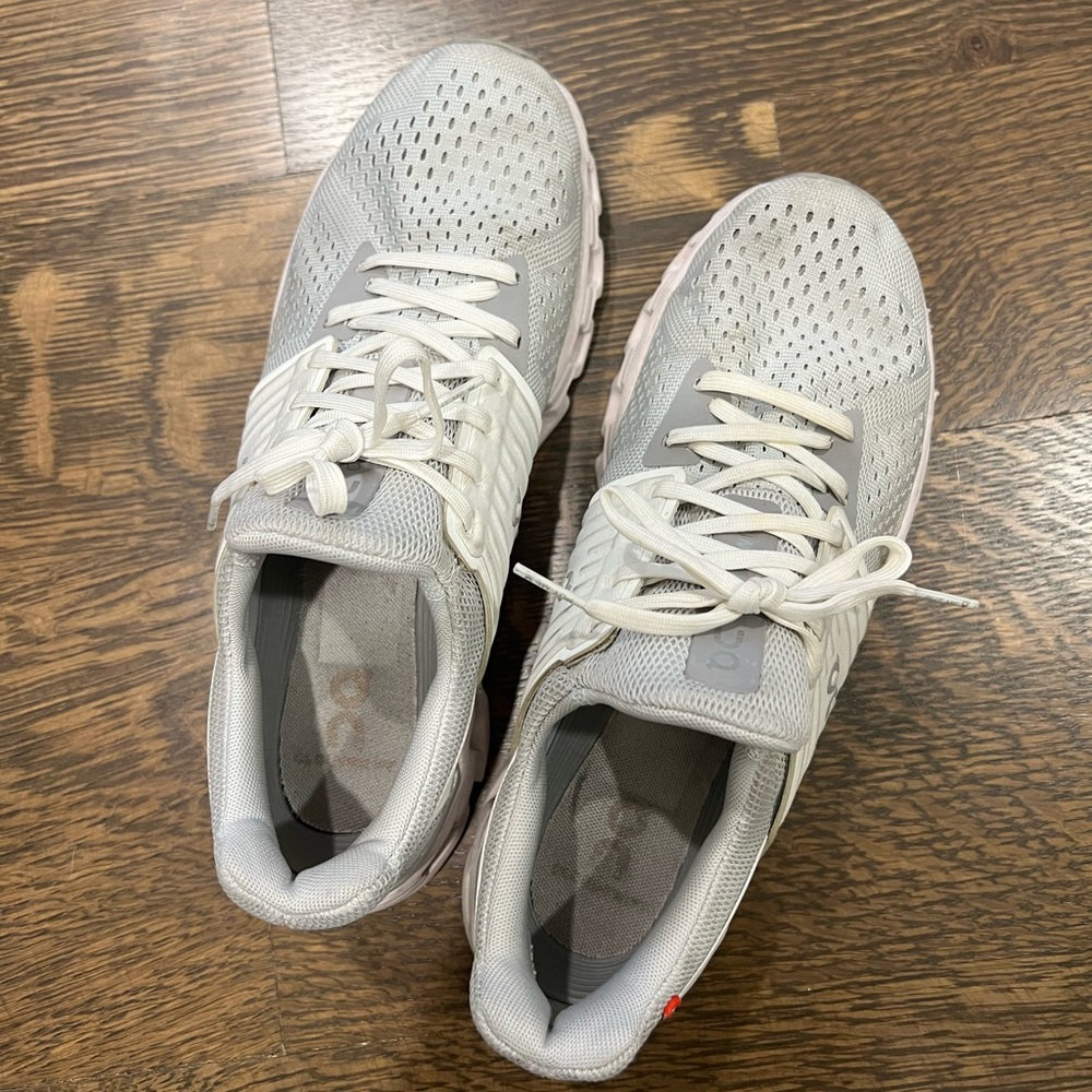 On clouds! Size 9.5 womens gray